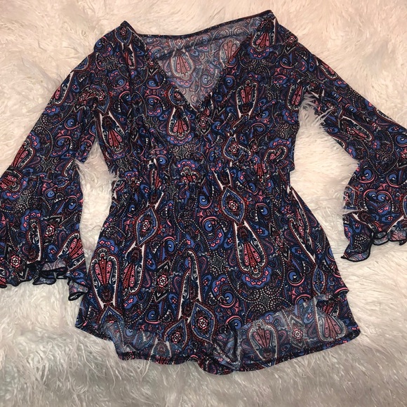 Muti Color Romper - Picture 1 of 3